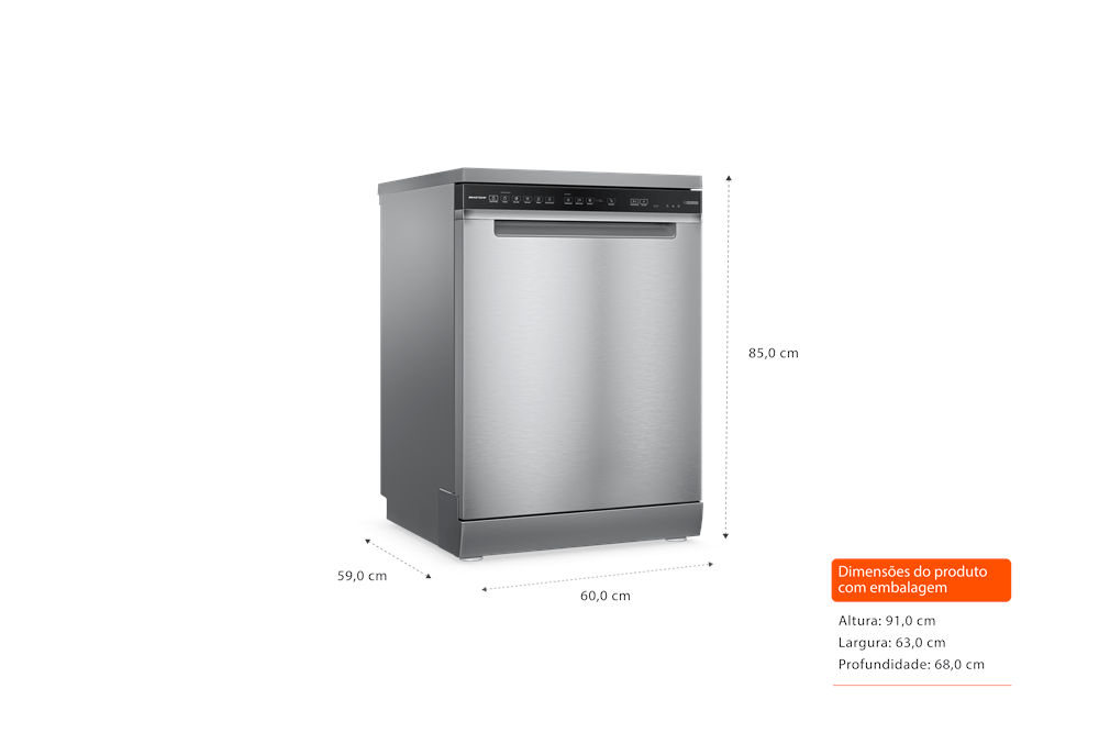 Mesmo tamanho por fora e mais capacidade interna