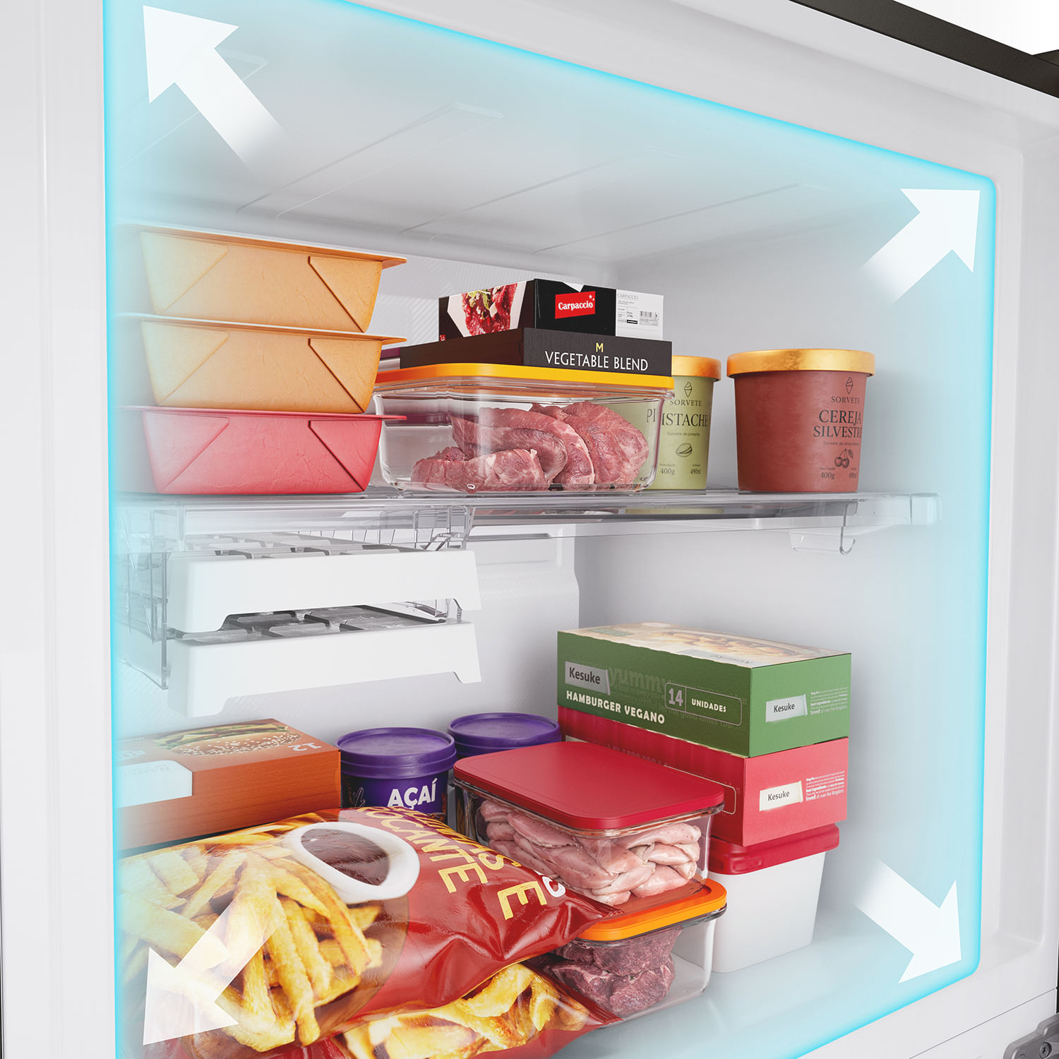 Imagem Freezer Espaçoso