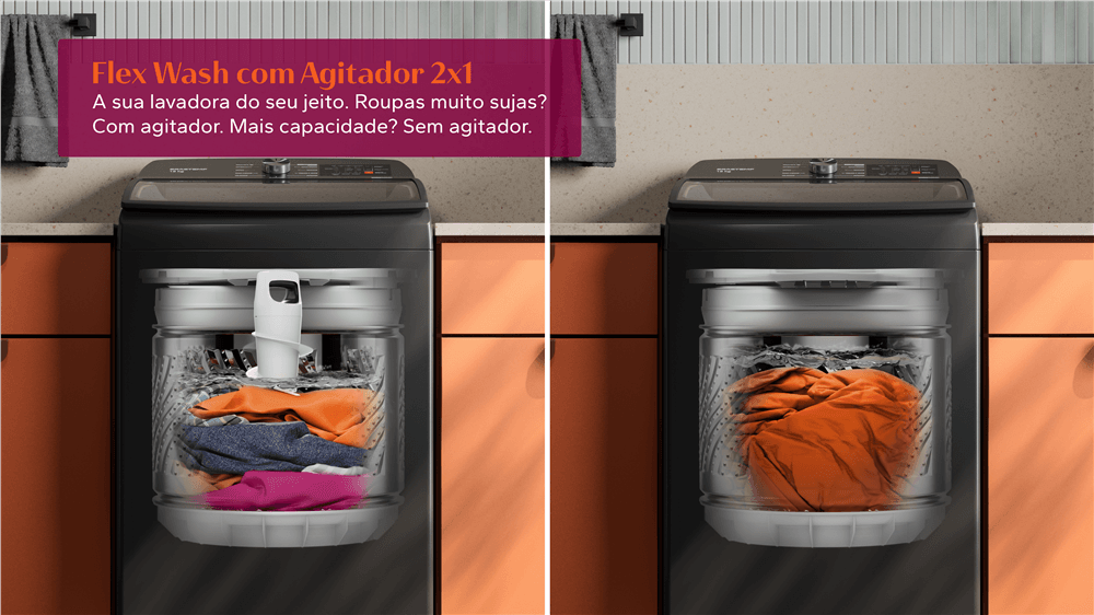 Imagem Flex Wash com Agitador 2x1