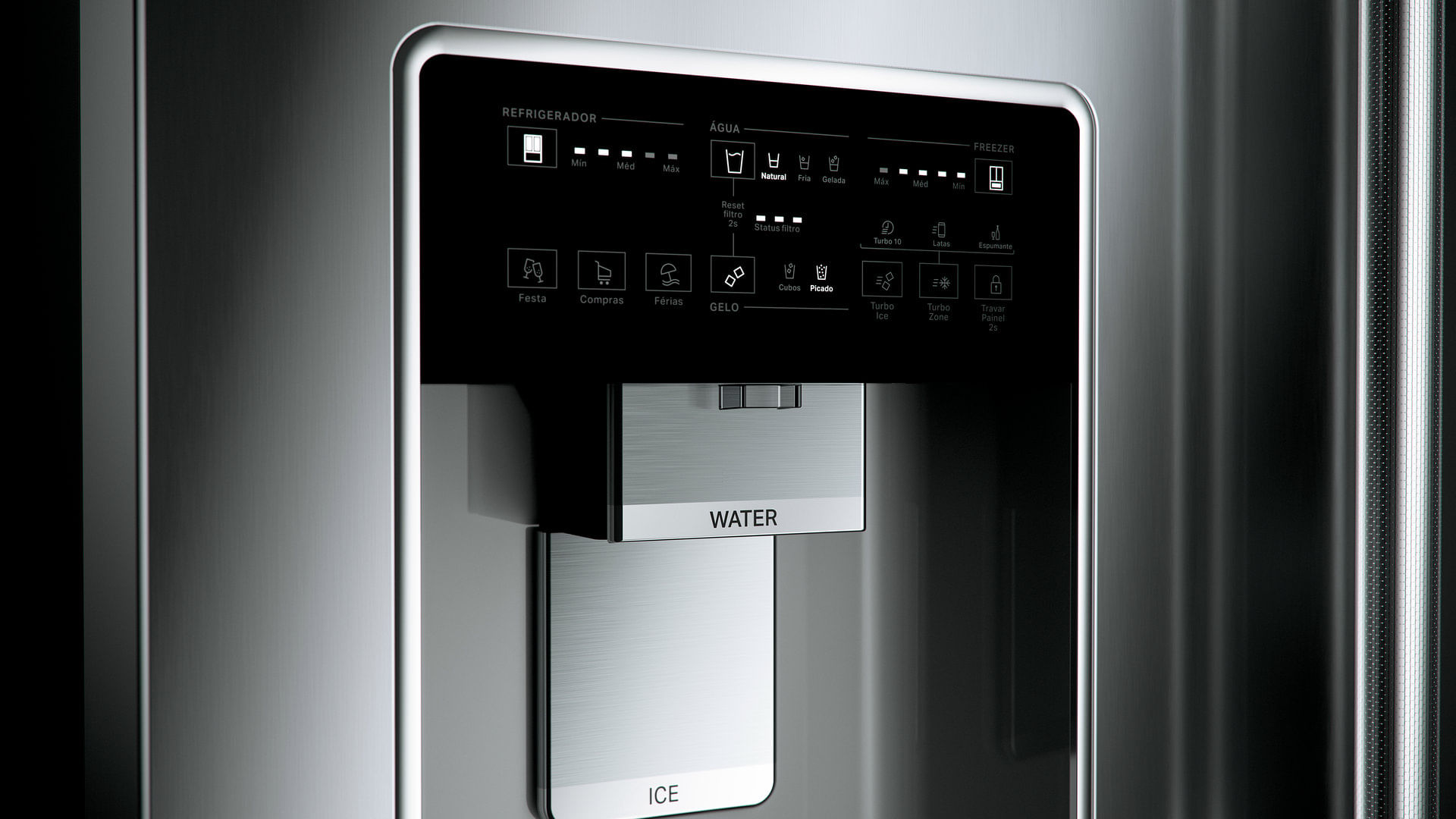 Painel Touch Black
