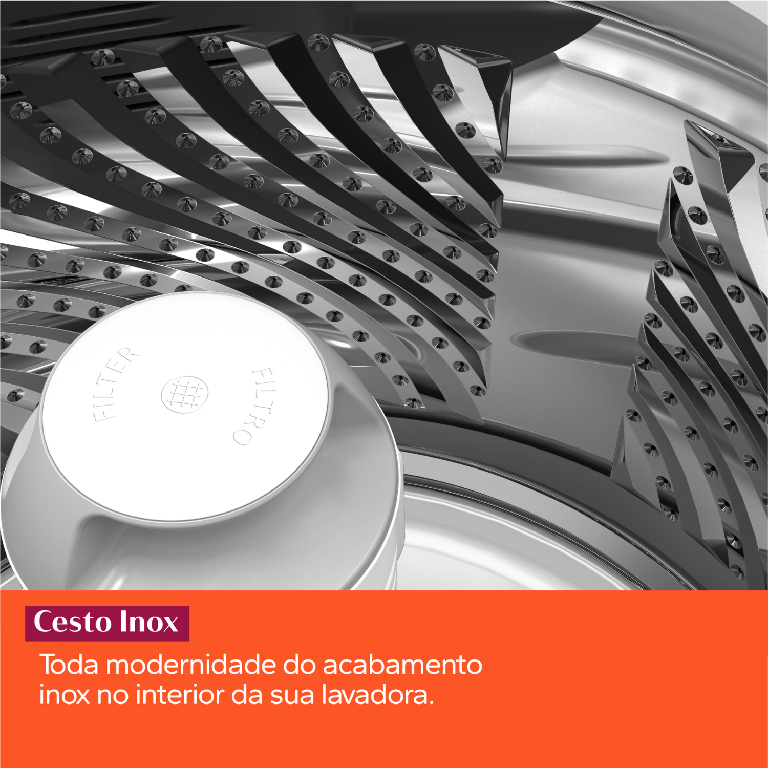 Imagem Cesto Inox